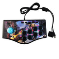 FULL-Retro Arcade Game Rocker Controller Usb Joystick For Ps2/Ps3/Pc/Android Smart Tv Built-In Vibrator Eight Direction Joystick