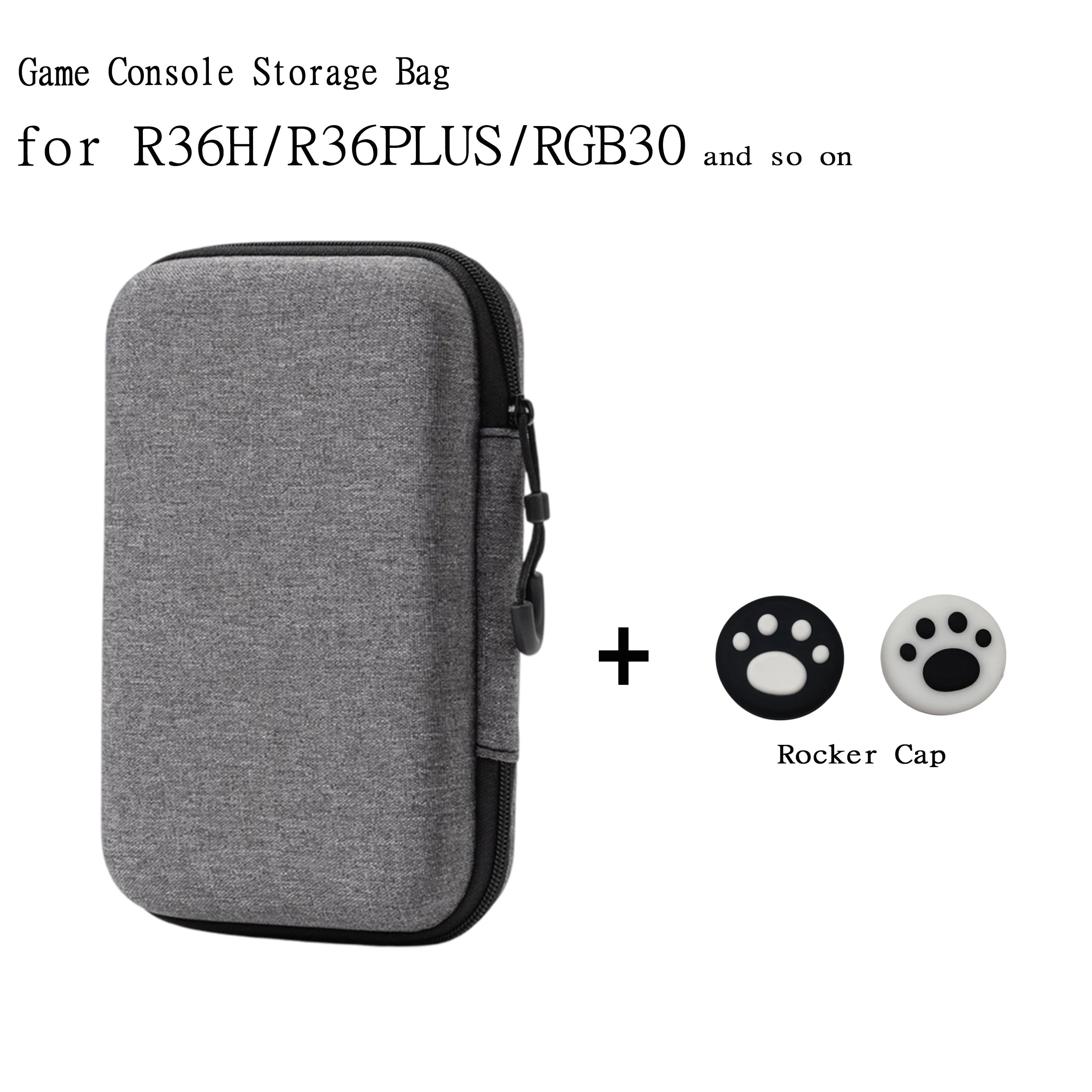 Bolsa de almacenamiento de consola de juegos para R36H/R36PLUS/RGB30, funda protectora portátil dura, organ
