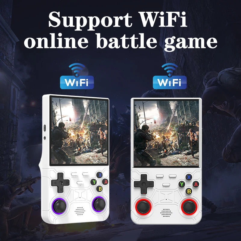 Consola de videojuegos portátil retro R36SUltra de código abierto con sistema Linux, pantalla IPS de 4,0 pulgadas, reproductor de vídeo de bolsillo portátil, regalo para niños