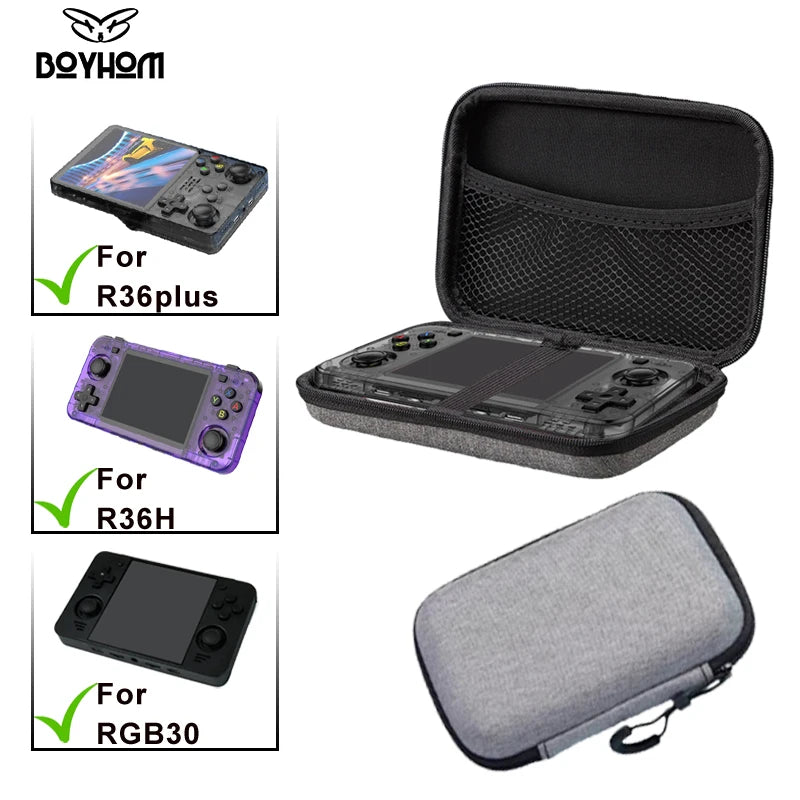 Bolsa de almacenamiento de consola de juegos para R36H/R36PLUS/RGB30, funda protectora portátil dura, organ