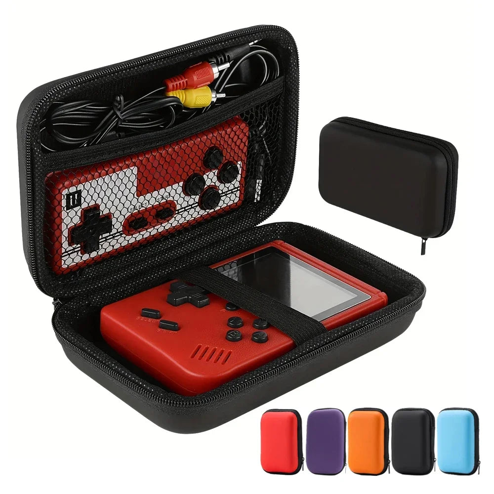 Carrying Case Storage Bag For FC/GB300/R36s Handheld Game Console Travel Retro Mini Game Player Portable Protective Box